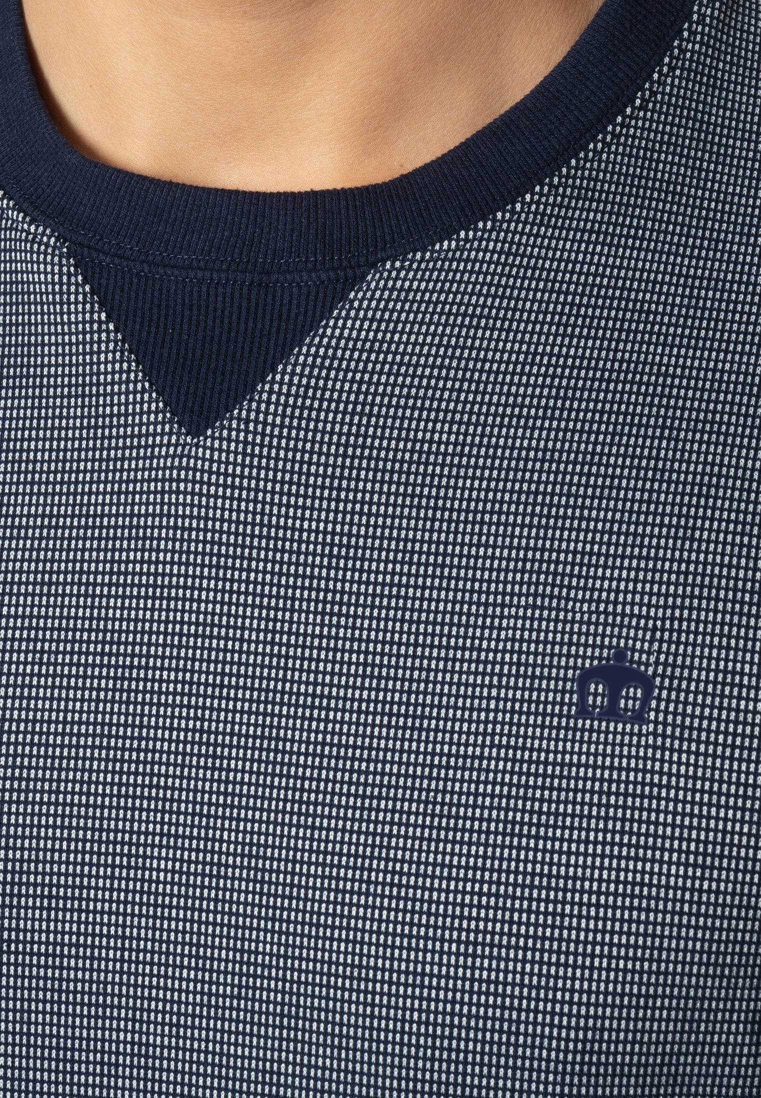 colour_Navy|Shelton sweatshirt - Merc London