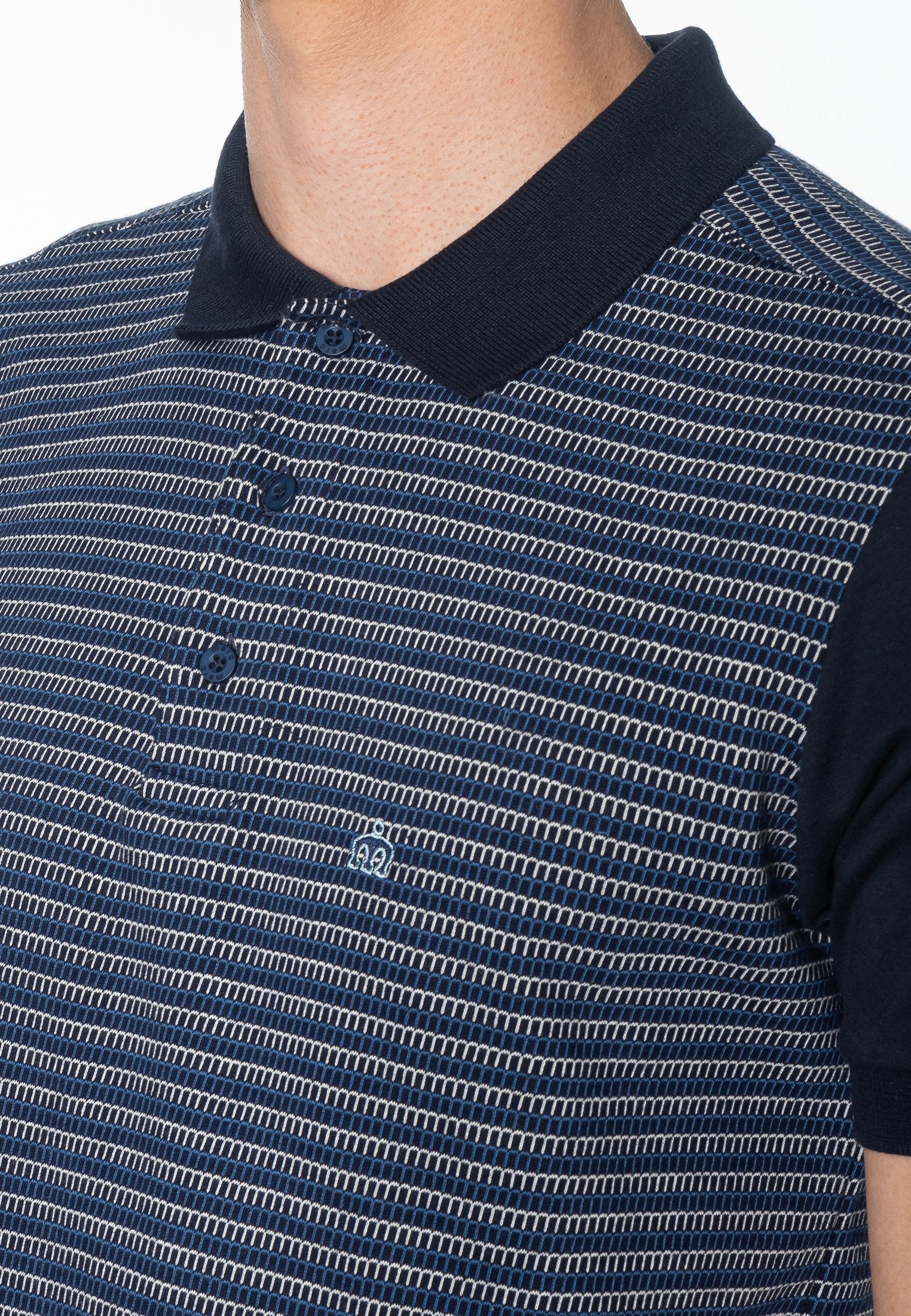 Clifford Stripes Polo Shirt - Merc London