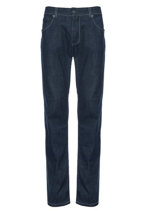 colour_Dark Navy|Ashville Denim Jeans - Merc London