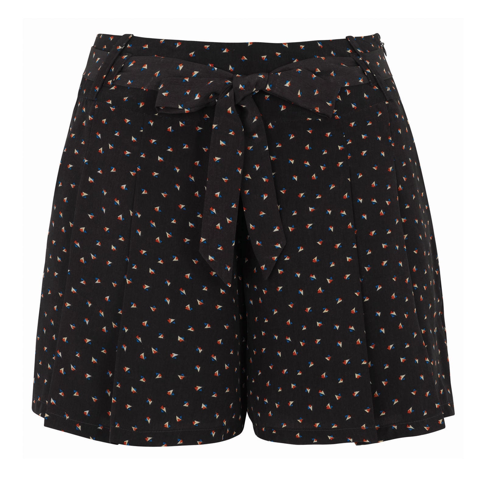 colour_Navy|Flora Shorts - Merc London