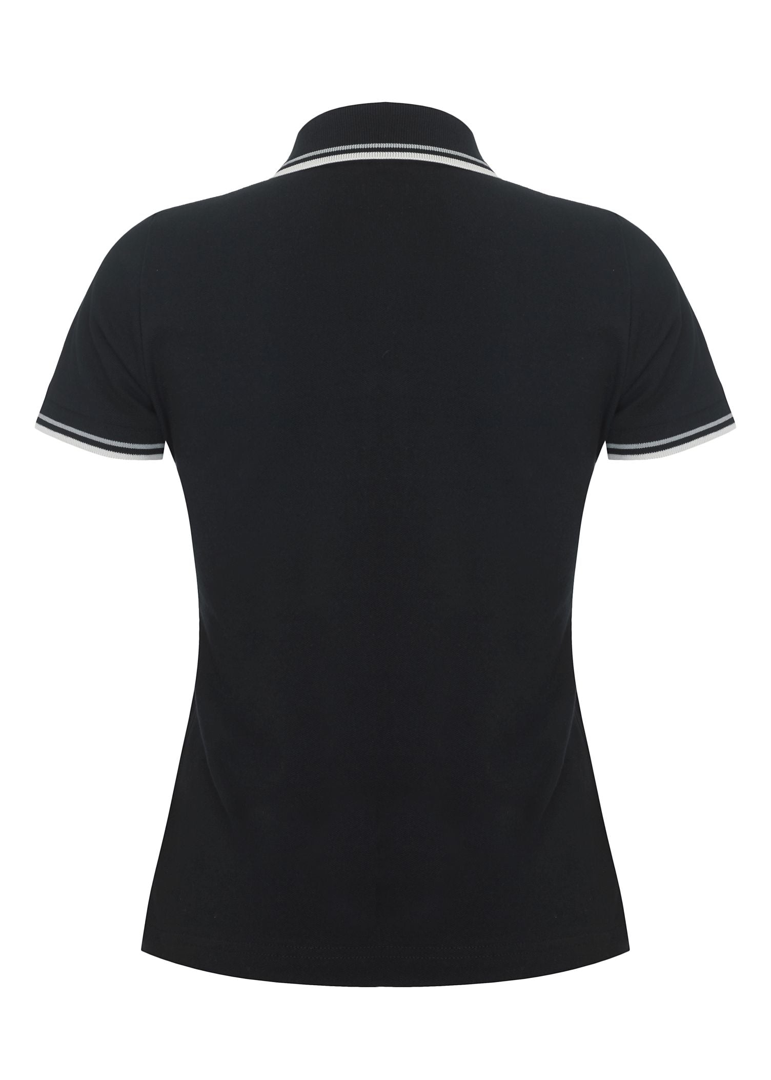 colour_Black|Rita Polo Shirt - Merc London