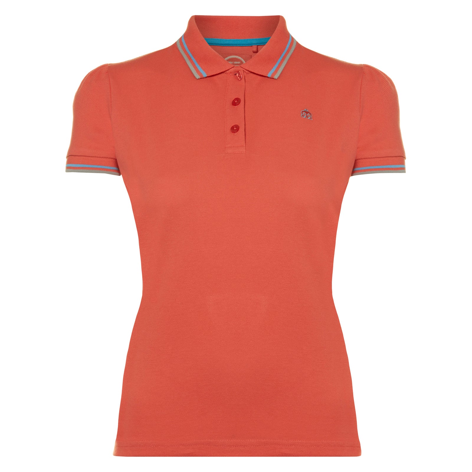 colour_Coral|Burnett Polo - Merc London