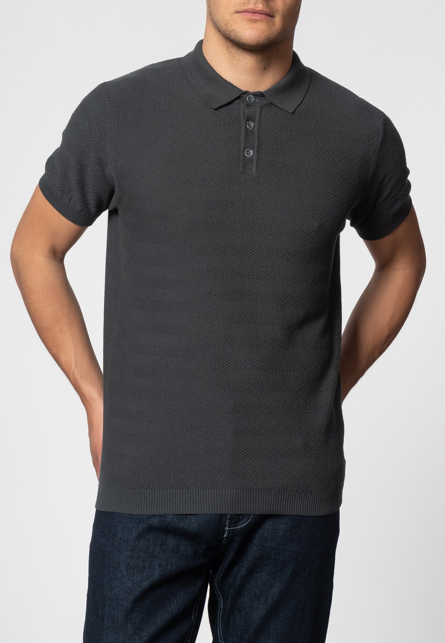 Clive Knit Polo - Merc London