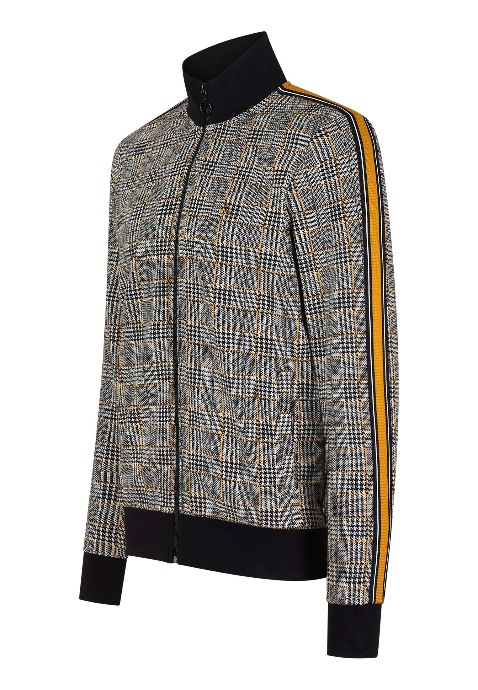 Wilkinson Pow Check Pattern Mens Sweatshirt Track Top Side